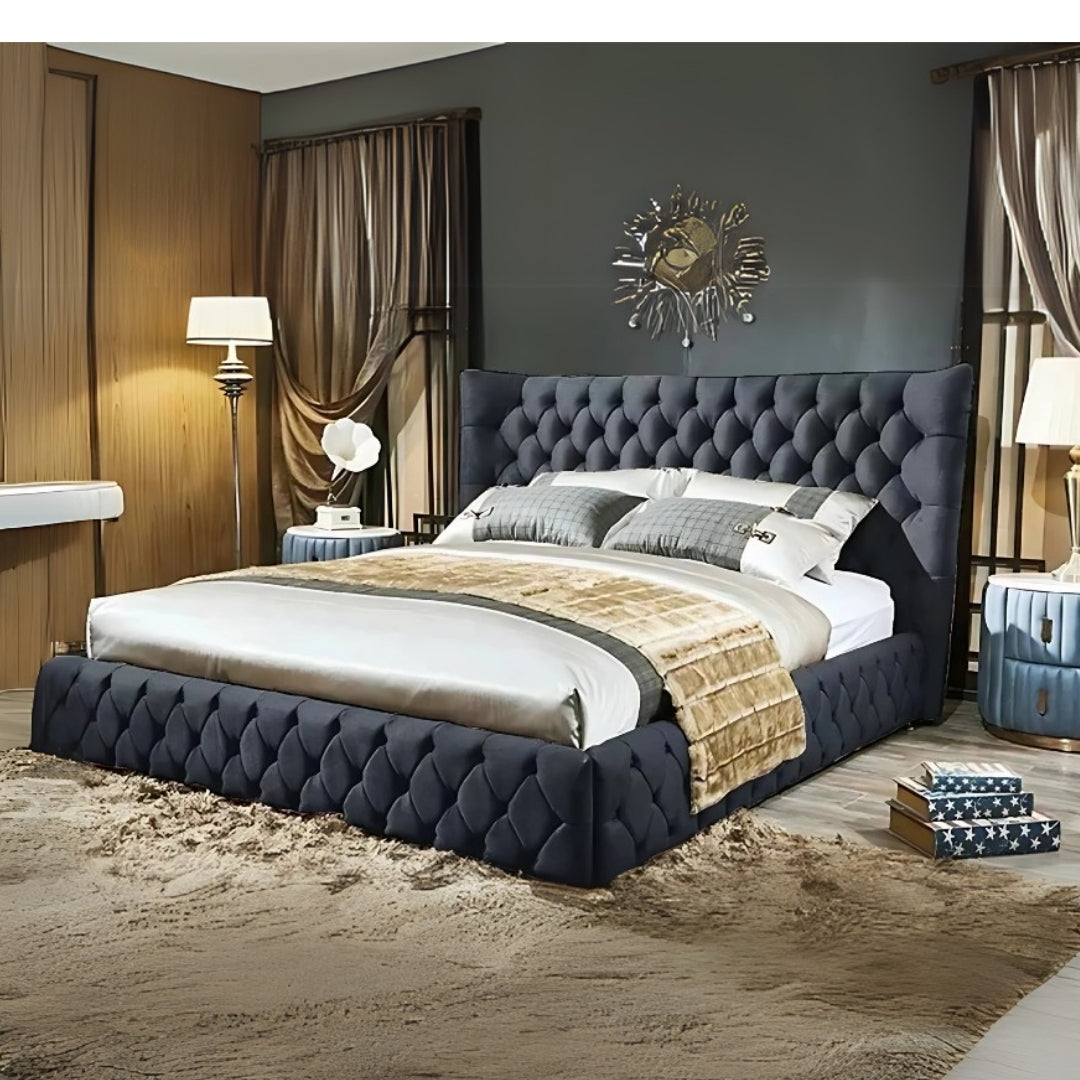 upholstered bed frame