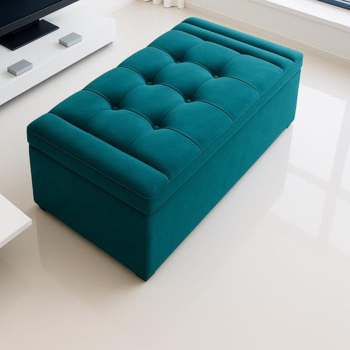 Ottoman Storage Blanket Toy Box