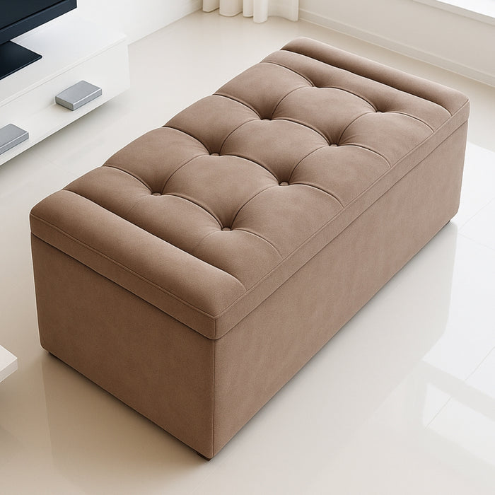 Ottoman Storage Blanket Toy Box