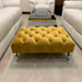 upholstered footstool