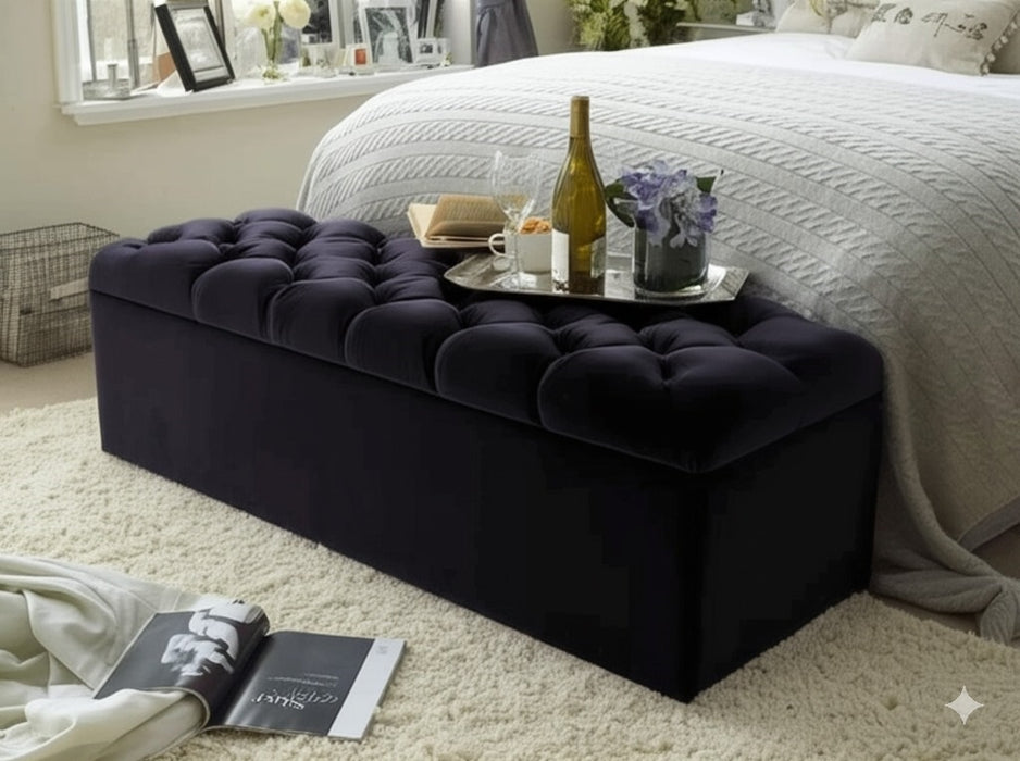 Ottoman Storage Blanket Toy Box - The Perfect Storage Solution