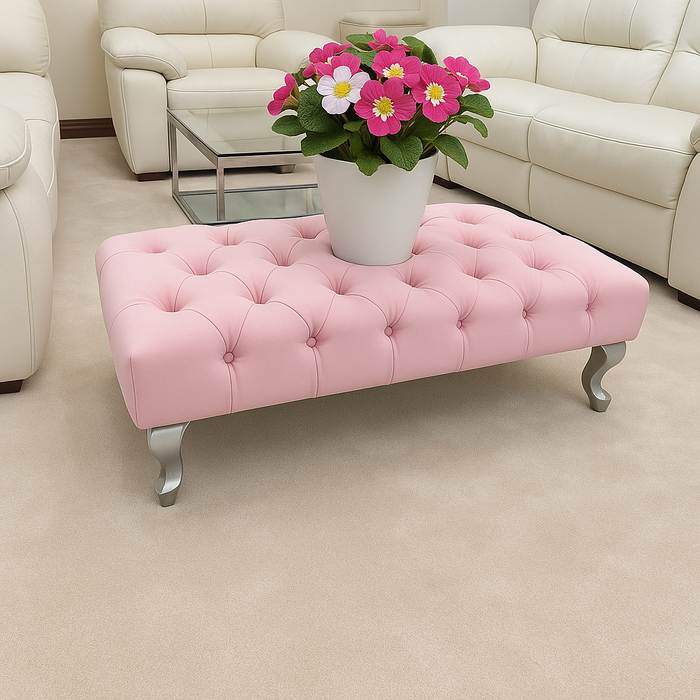 Chesterfield Footstool Coffee Table