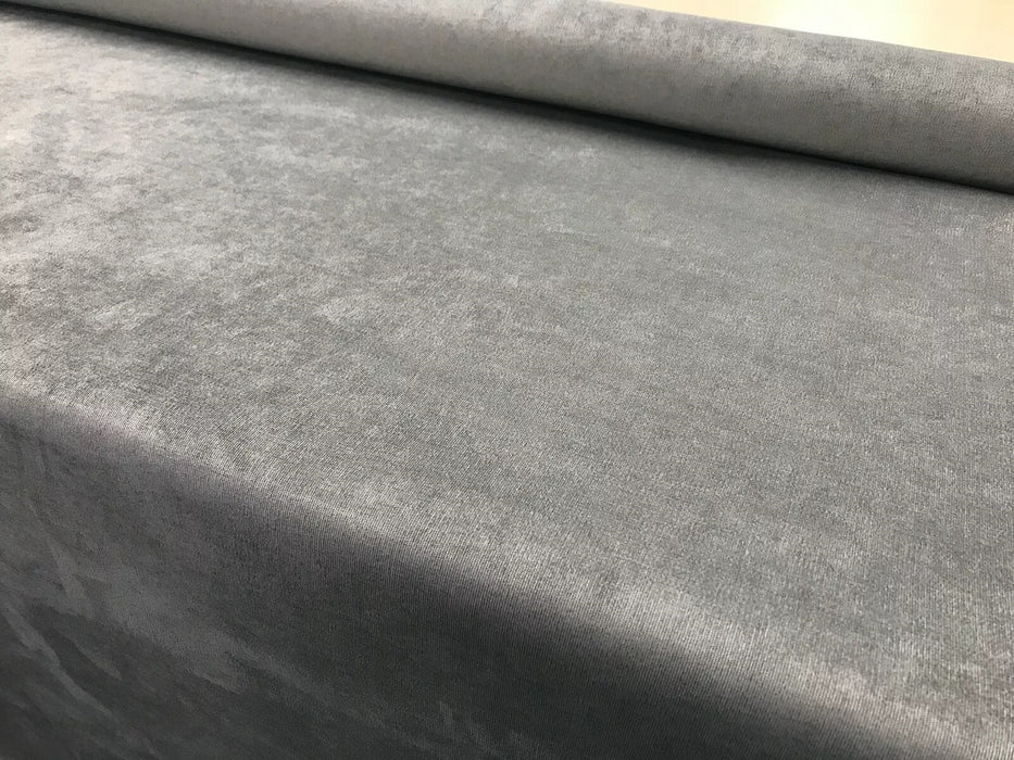 Handmade Plush Footstool Footrest – Soft Plush Fabric in Grey, Cream, Black, Steel  Mink White Mustard