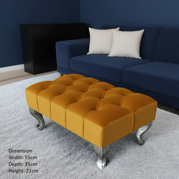 Chesterfield Footstool Coffee Table