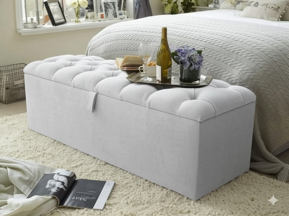 Ottoman Storage Blanket Toy Box - The Perfect Storage Solution