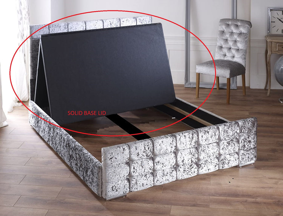 Solid Black Base Lid – Replacement for Existing Wooden Slats