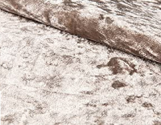 Gold Strips Accent Bed Frame with Tall Headboard