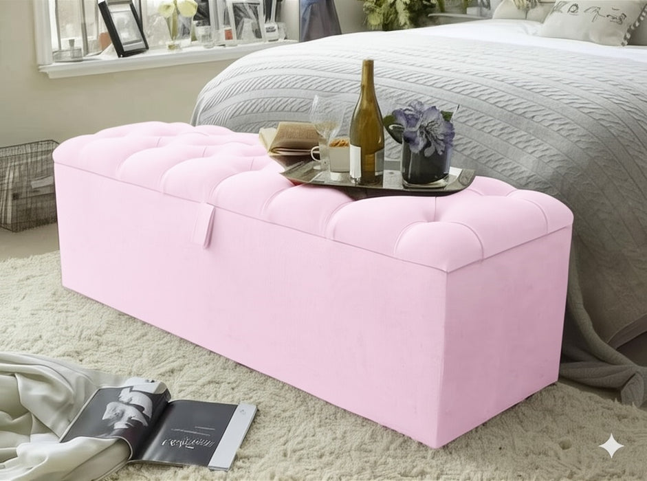 Ottoman Storage Blanket Toy Box - The Perfect Storage Solution