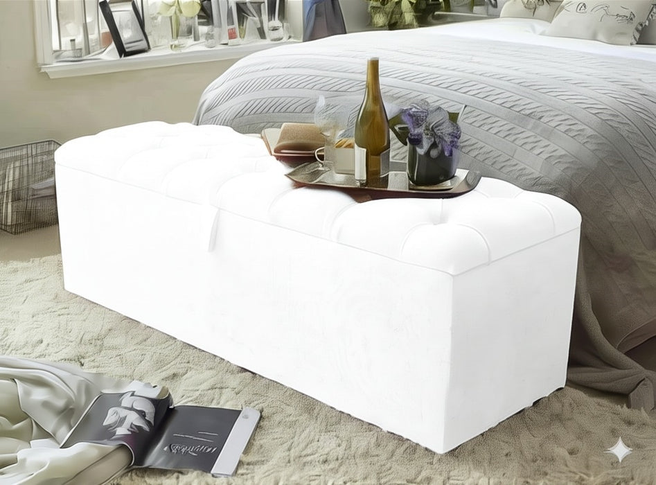 Ottoman Storage Blanket Toy Box - The Perfect Storage Solution